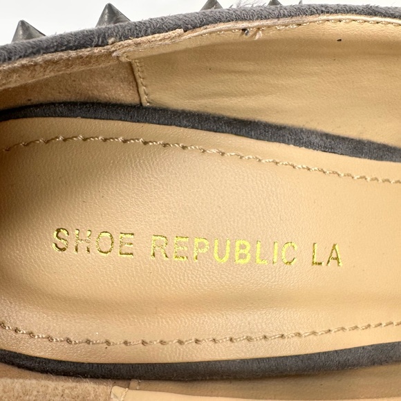 Shoe Republic LA Womens Suede Pointy Toe Stiletto Pump - Picture 14 of 16